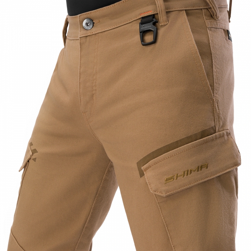 Shima Recon hosszabbított motoros farmer homokszínű