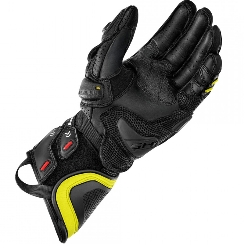 Shima RS-3 motoros kesztyű fluo sárga