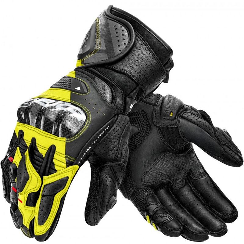 Shima RS-3 motoros kesztyű fluo sárga