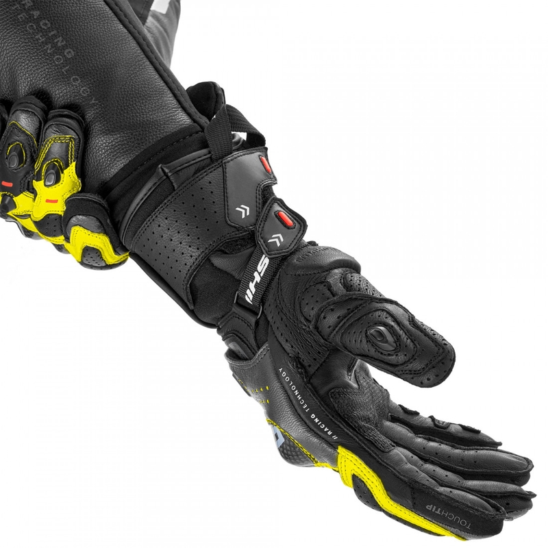 Shima RS-3 motoros kesztyű fluo sárga