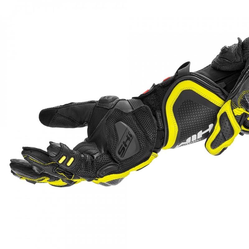 Shima RS-3 motoros kesztyű fluo sárga