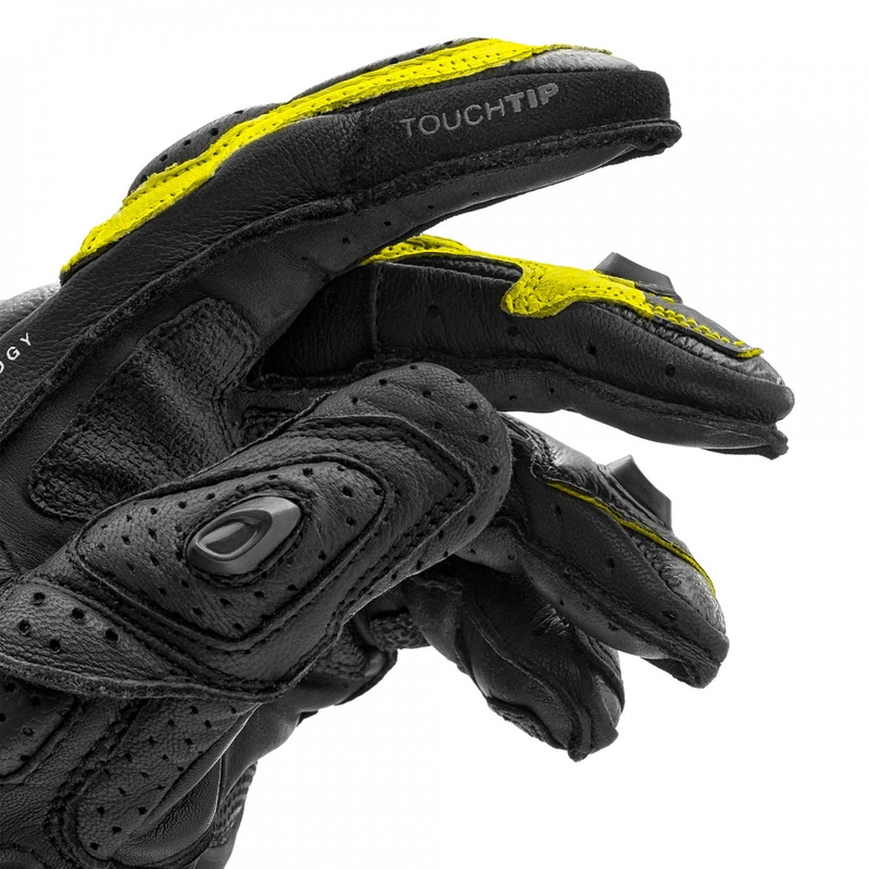 Shima RS-3 motoros kesztyű fluo sárga