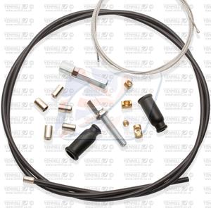 Gázkábel univerzális készlet Venhill 6mm OUTER (1.35m) fekete