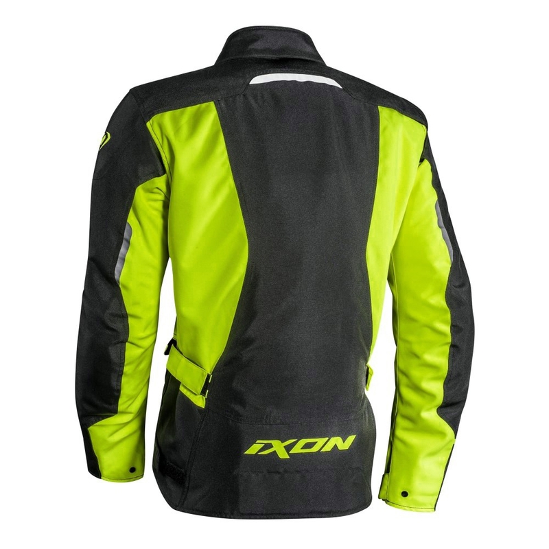 Motoros kabát IXON Summit 2 fekete-fluo sárga akció kiárusítás