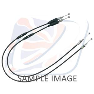 Throttle cables (pair) Venhill H02-4-045-BK featherlight fekete