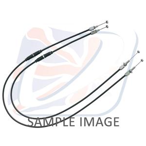 Throttle cables (pair) Venhill H02-4-042-BK featherlight fekete
