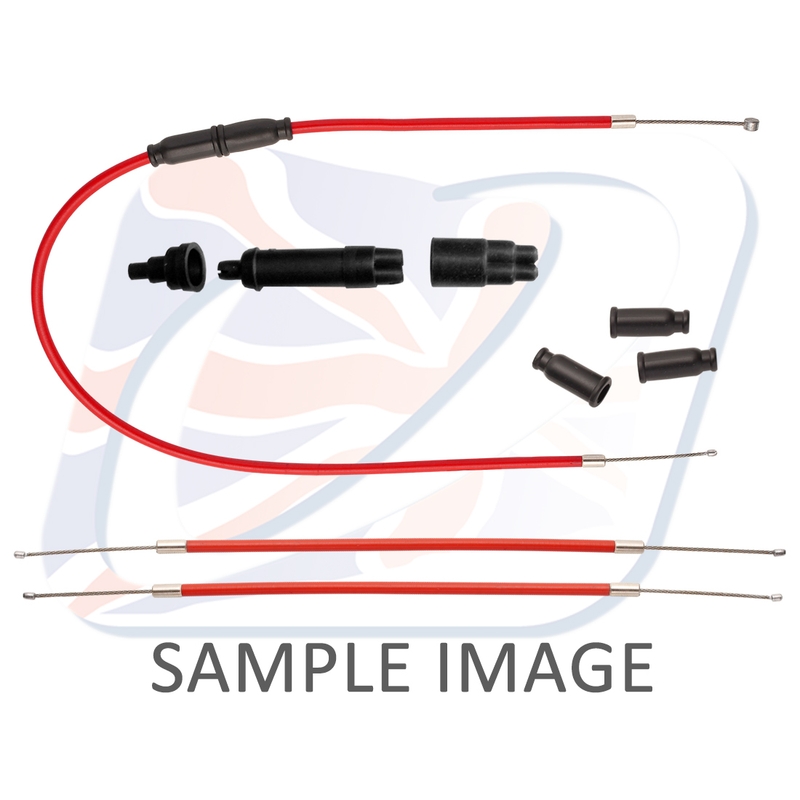 Gázkábel Venhill featherlight piros