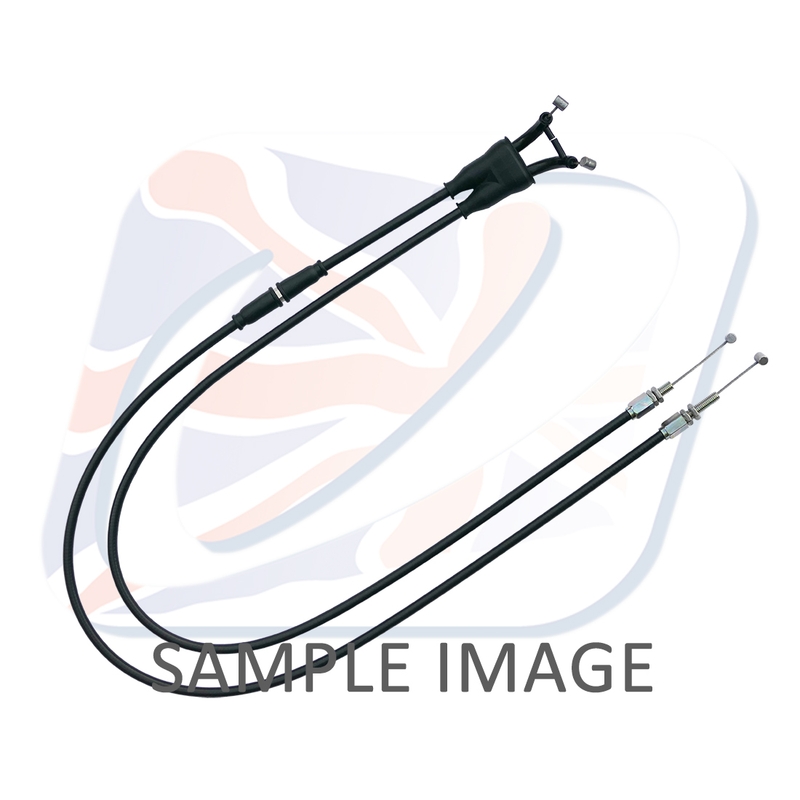 Throttle cables (pair) Venhill featherlight fekete részére TRIUMPH Bonneville T100 865 2008-2016