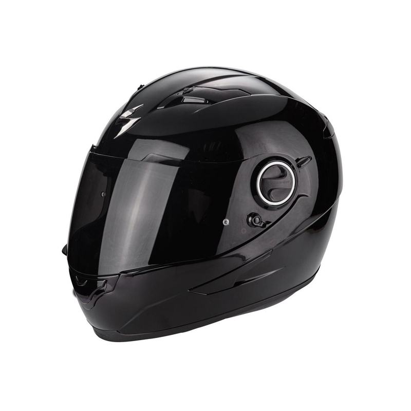 Integrált sisak Scorpion EXO-490 fekete fényes - II.class