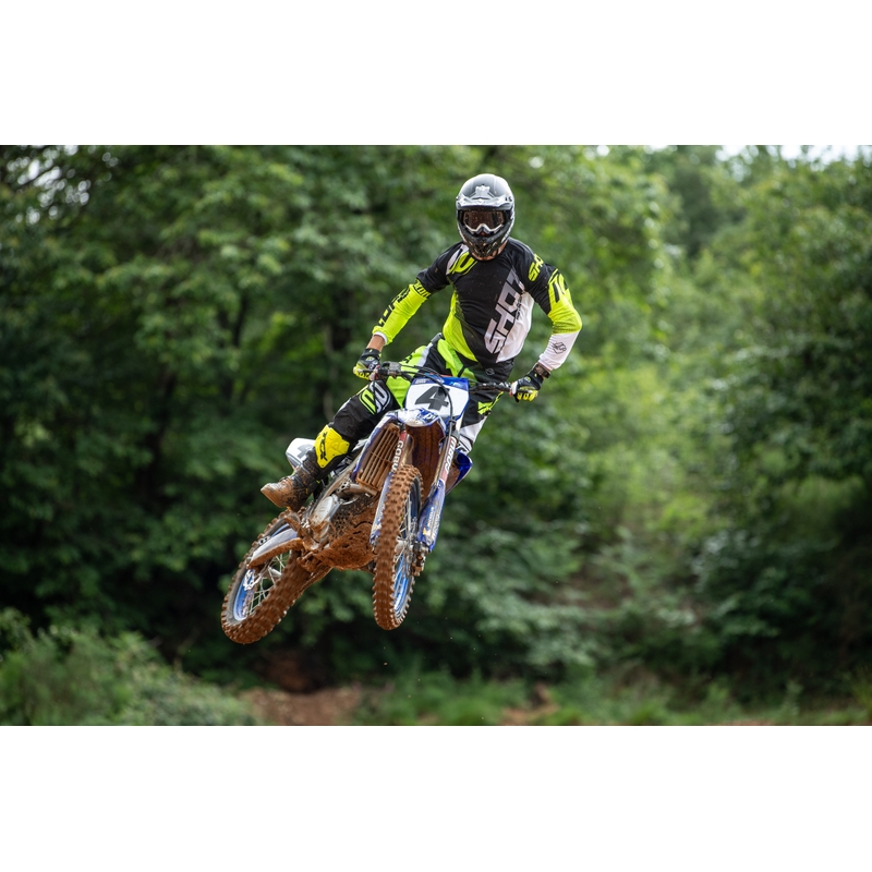 Motocross mez Shot DEVO Ultimate fekete-fluo sárga