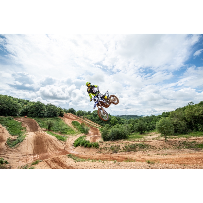 Motocross nadrág lőtte a DEVO Ultimate Black-Fluo Sárga Akciót kiárusítás