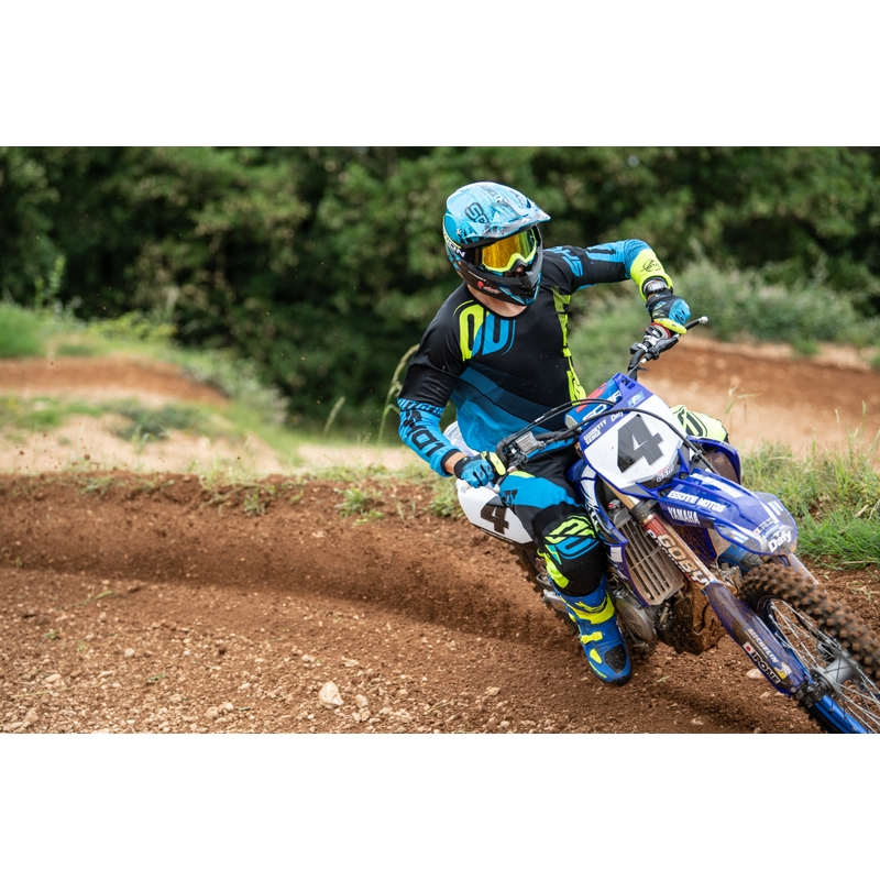 Motocross mez Shot DEVO Ultimate kék-fluo sárga eladás kiárusítás