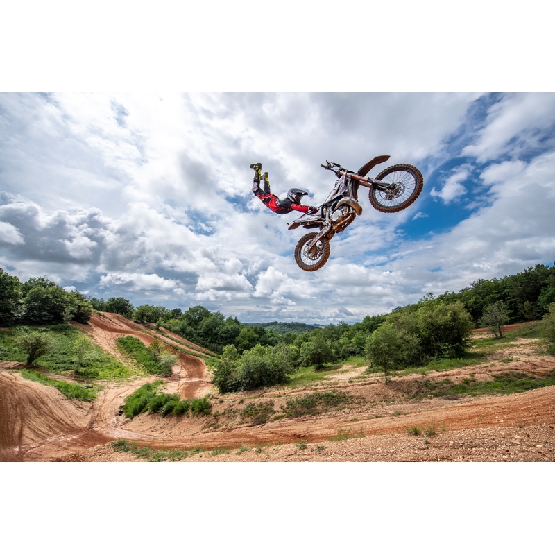 Motocross nadrág lőtte a DEVO Ultimate Black-Red Akciót kiárusítás