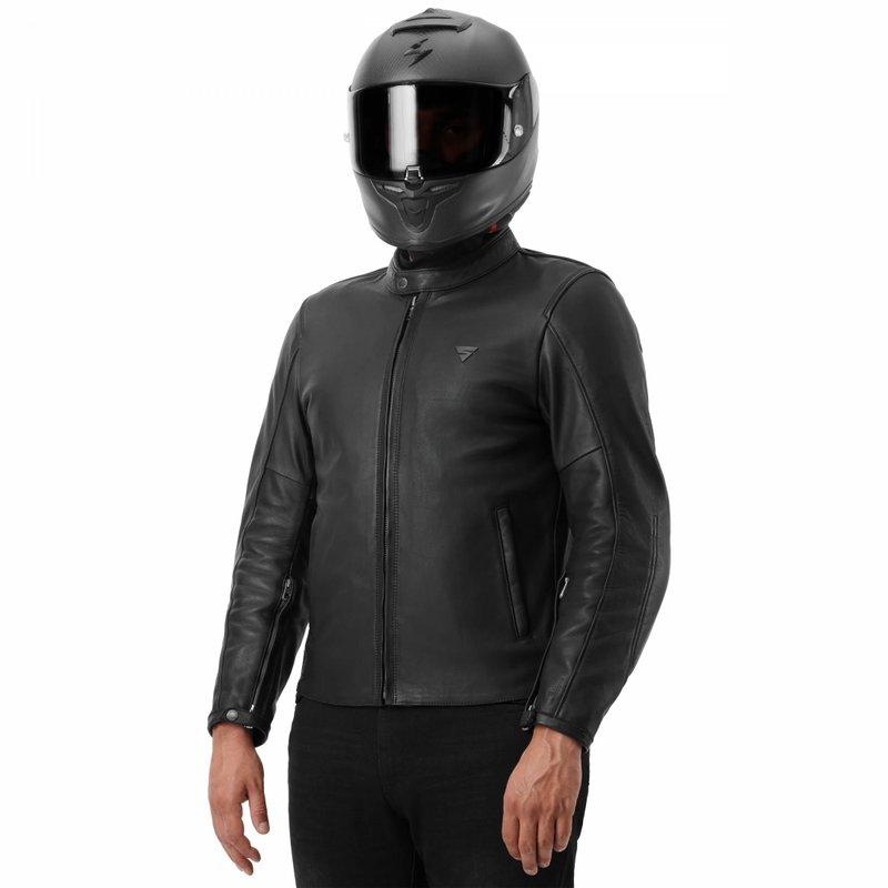 Shima Hunter 3.0 motoros bőrkabát fekete