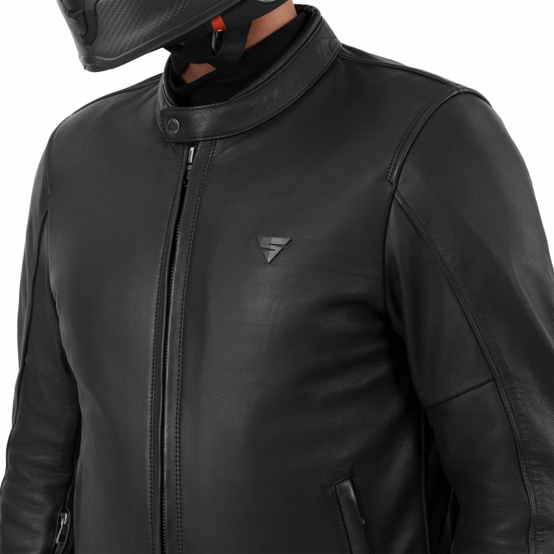 Shima Hunter 3.0 motoros bőrkabát fekete