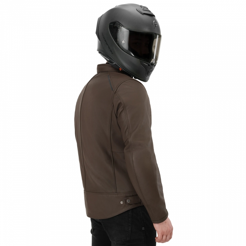 Shima Hunter 3.0 motoros bőrkabát barna