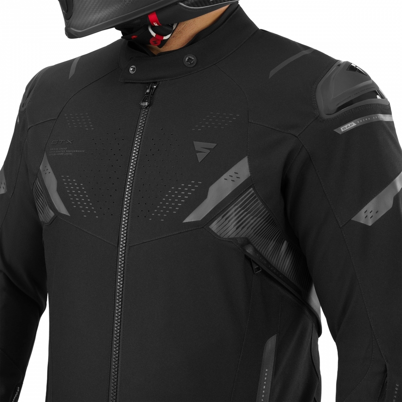 Shima STX motoros kabát fekete