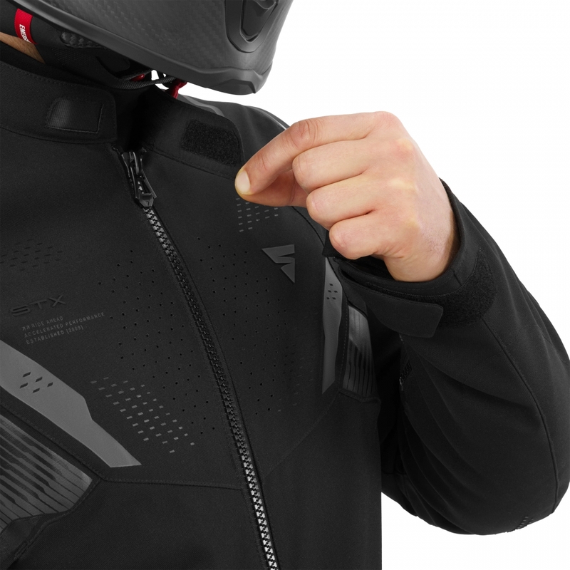 Shima STX motoros kabát fekete