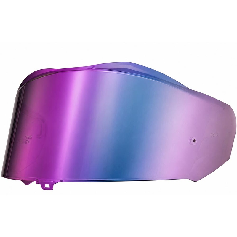 LS2 FF818 Rainbow sisakplexi lila