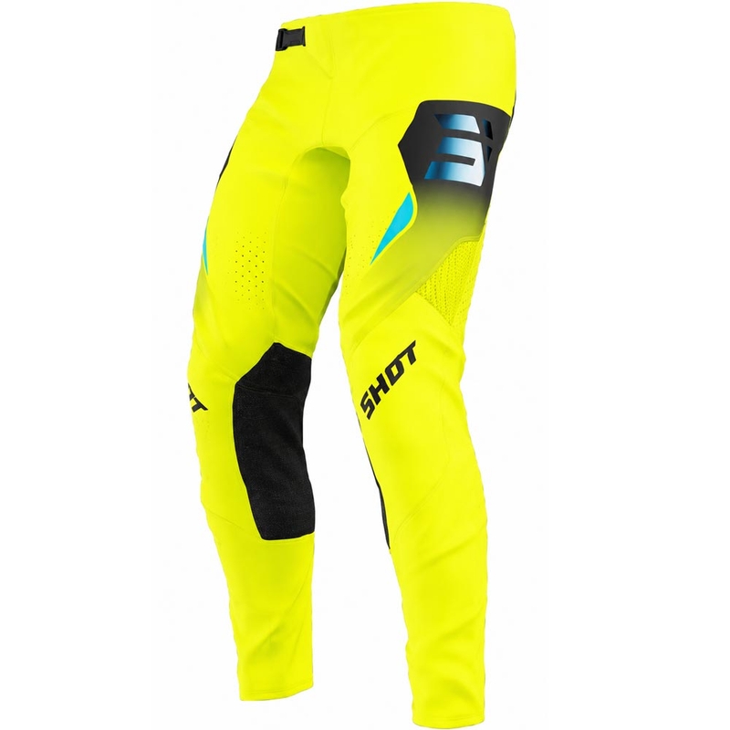 Shot Aerolite Phase motokrossz nadrág fluo sárga