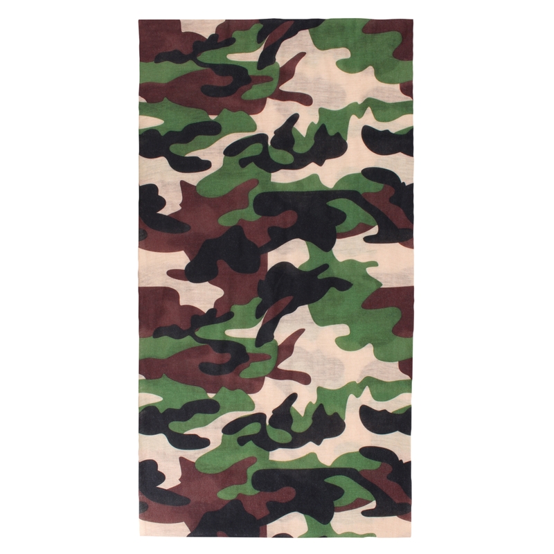 RSA Camo Multifunkcionális motoros sál zöld