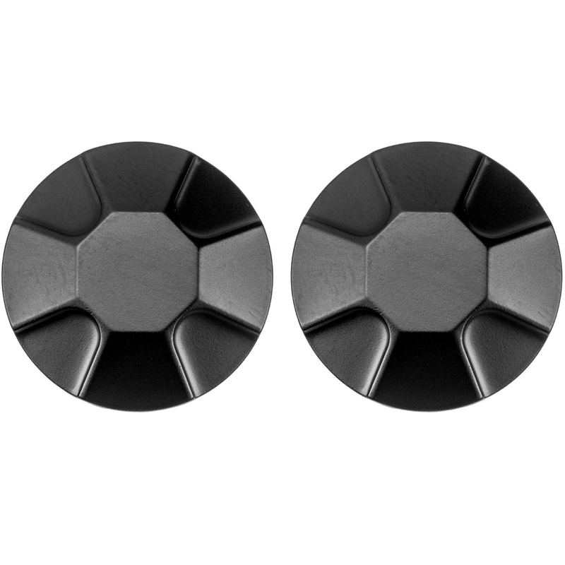 Fém takaróelemek Cassida Handy és Handy Plus bukósisakok átalakításához plexi/sild nélküli verzióra fekete 2 db