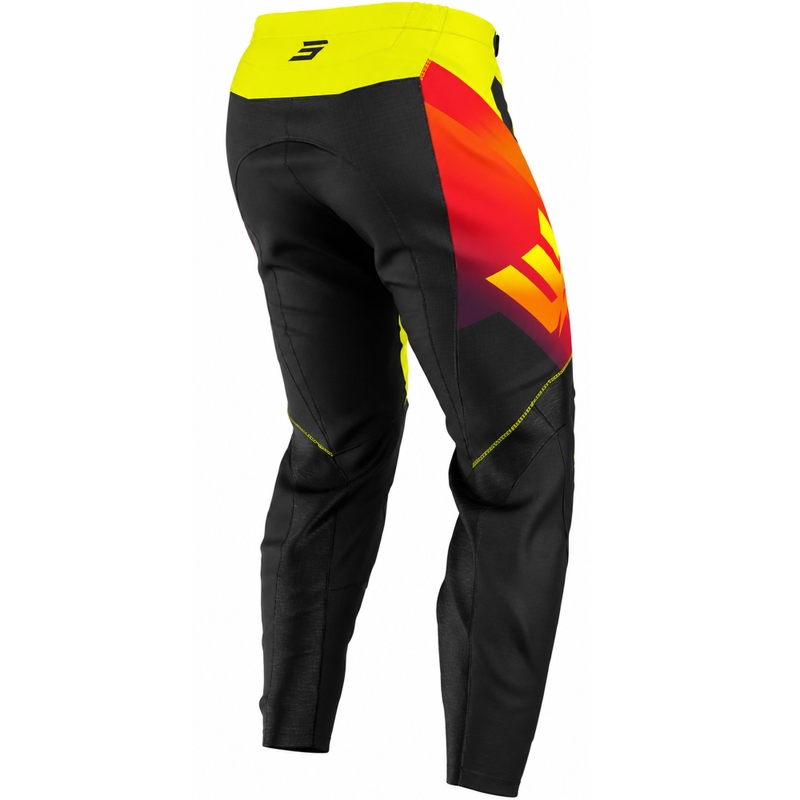 Shot Draw Rocket gyerek motokrossz nadrág fluo sárga