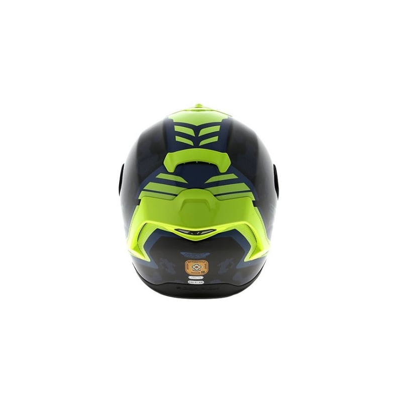 Integrált sisak Scorpion EXO-R1 Air Ogi fekete-fluo sárga eladó kiárusítás