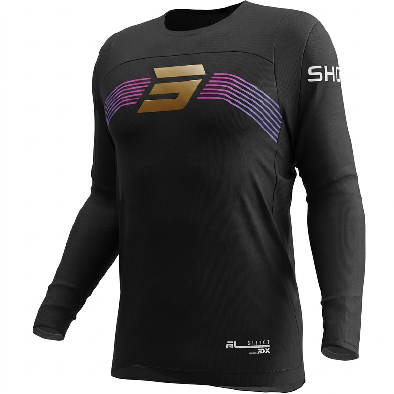 Shot Contact Kicker motokrossz mez fekete