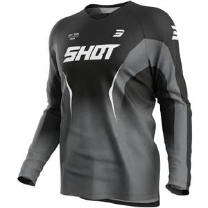 Shot Draw Clash motokrossz mez fekete