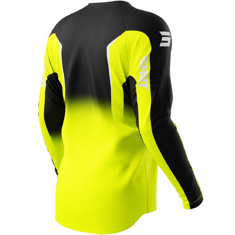 Shot Draw Clash motokrossz mez fluo sárga