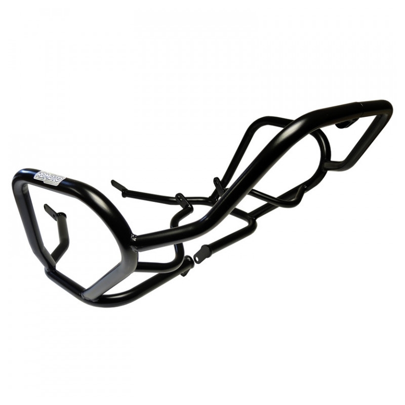 Engine guards RDMOTO matt black including struts under the headlight
