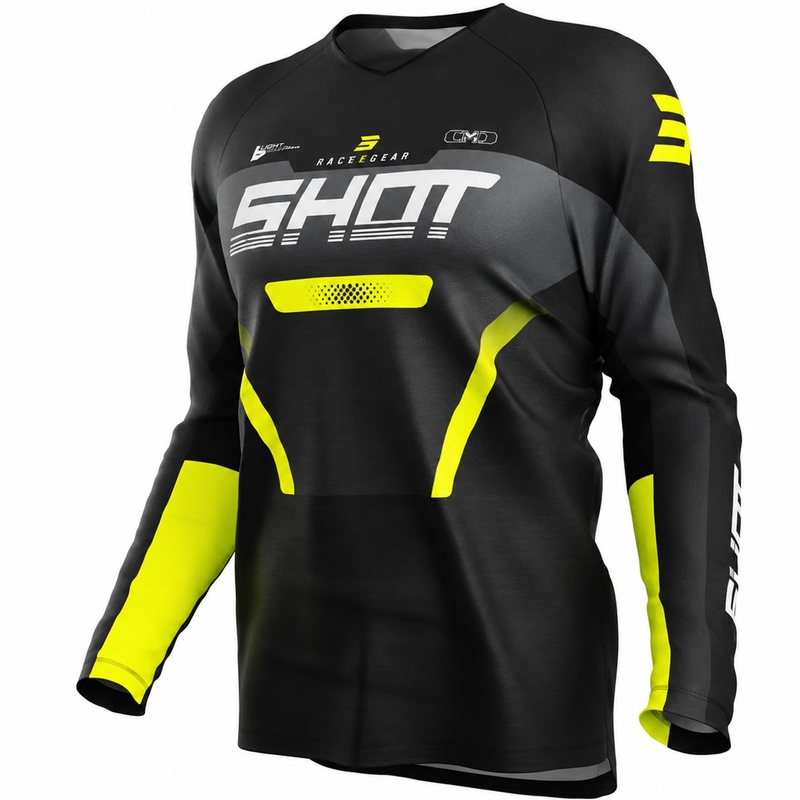Shot Draw Struck gyerek motokrossz mez szürke