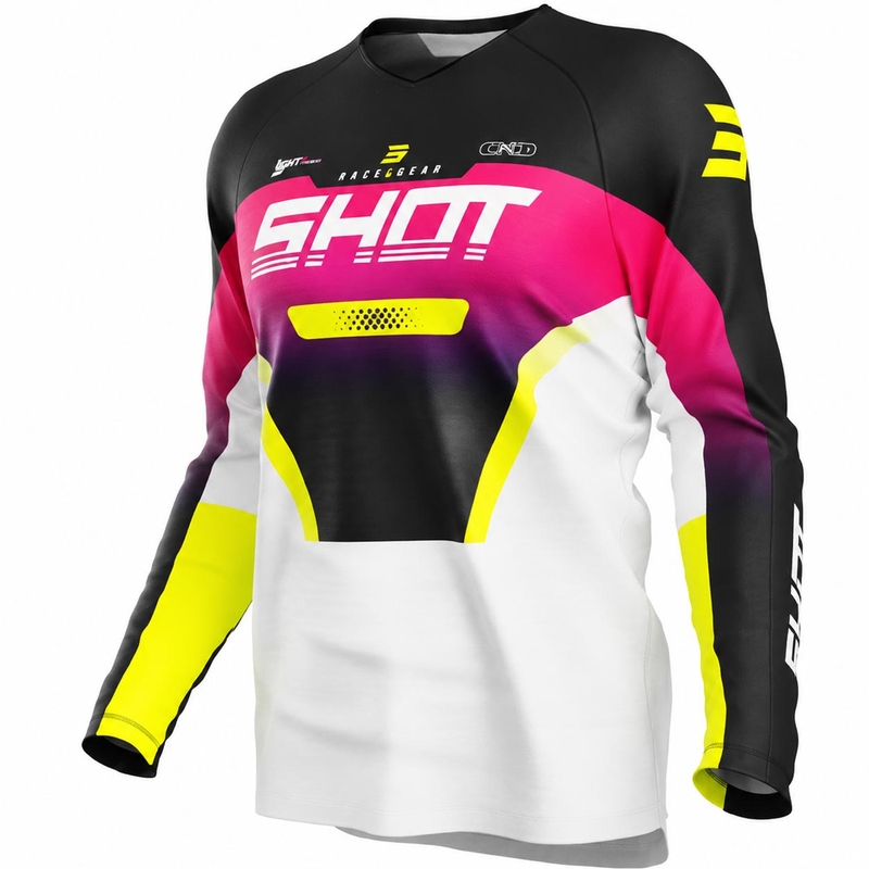 Shot Draw Struck gyerek motokrossz mez rózsaszín