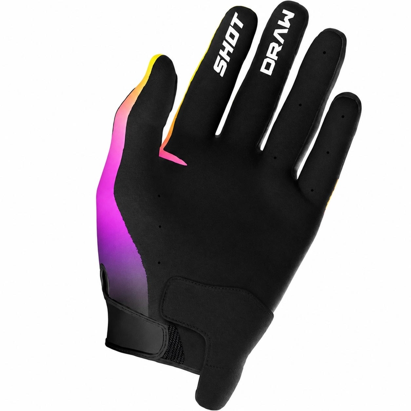 Shot Draw Shade motokrossz kesztyű rózsaszín-fluo sárga