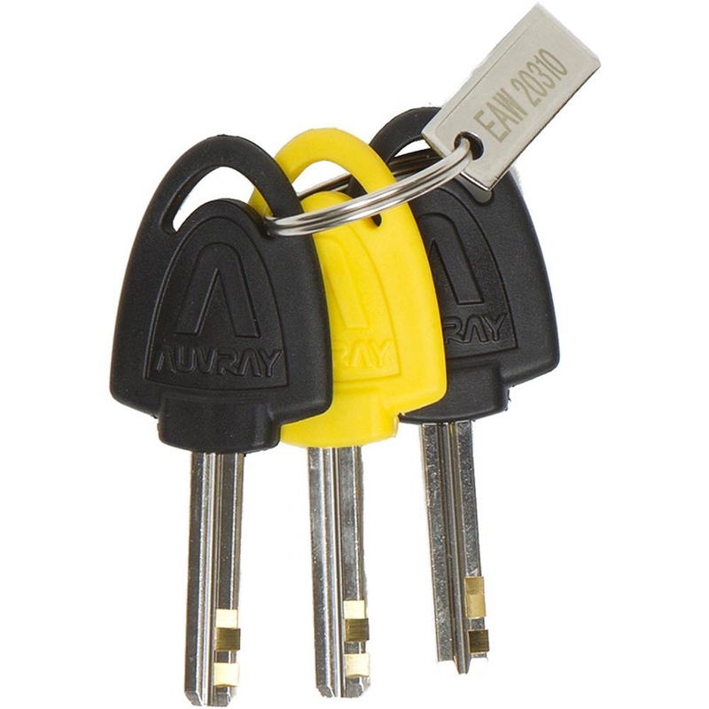 Auvray B-Lock 10 Alarm 120 dB tárcsafékzár sárga