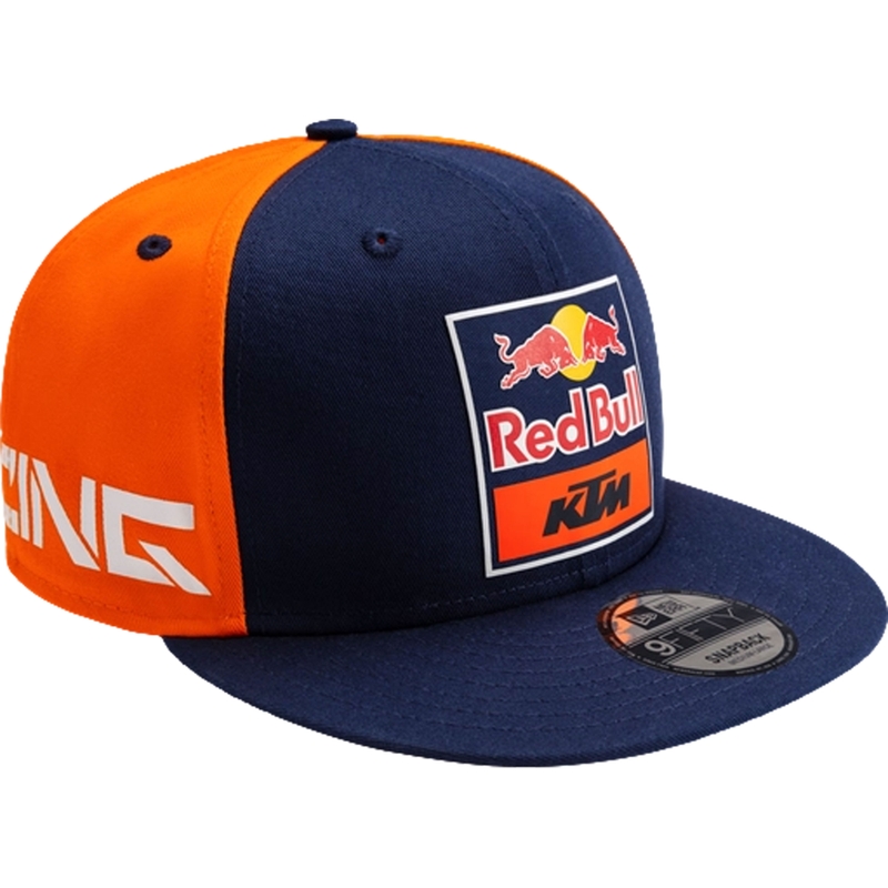 KTM Replica egyenes siltes baseball sapka kék-narancssárga
