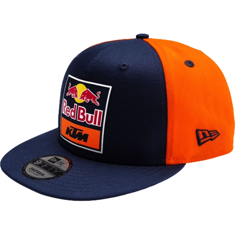 KTM Replica egyenes siltes baseball sapka kék-narancssárga