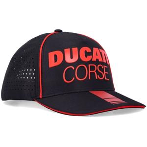 Ducati Laser Performance Midvisor Cap sapka fekete-piros