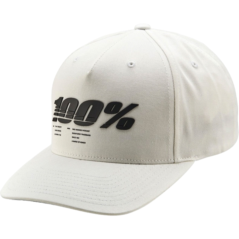 100% Staunch Snapback siltes sapka fehér