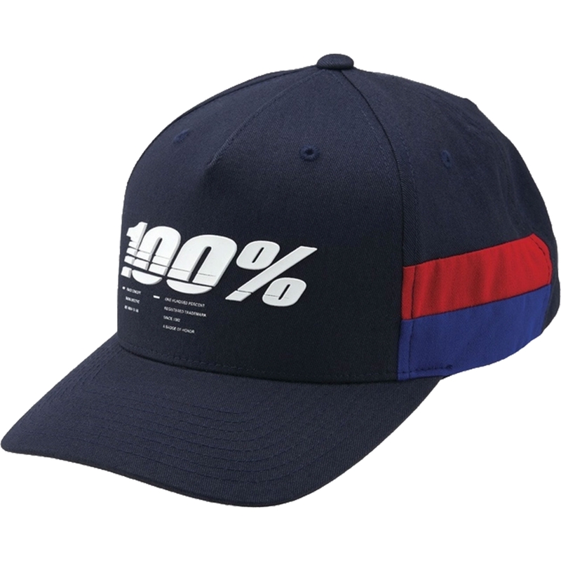 100% Loyal X-Fit Snapback siltes sapka kék