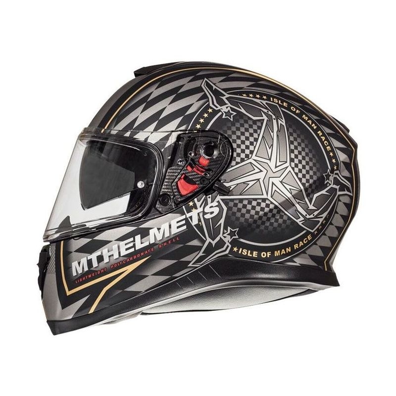 Integrált motorkerékpár sisak MT Thunder 3 SV isle of man - II.