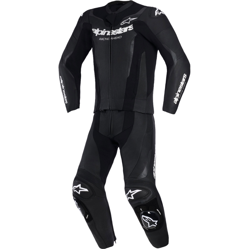 Alpinestars GP Force V2 kétrészes bőr overál fekete-fehér