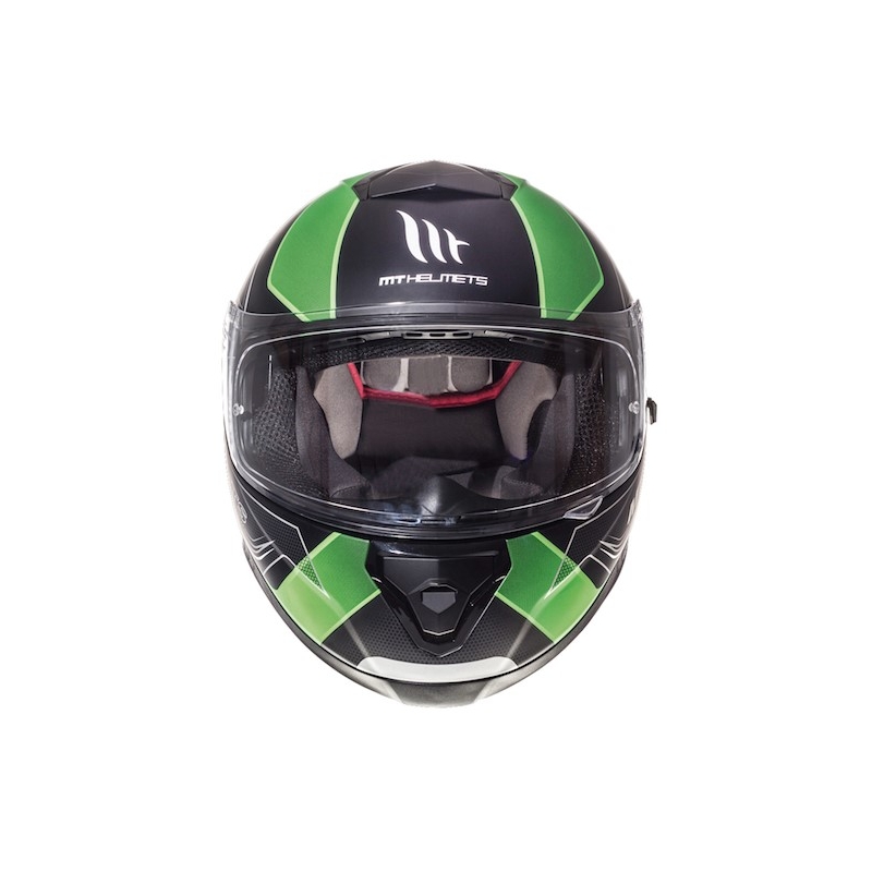 Integrált motorkerékpár sisak MT Thunder 3 SV Trace fekete matt-fluo zöld akció kiárusítás