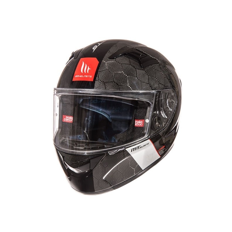Integrált motorkerékpár sisak MT Kre Snake Carbon