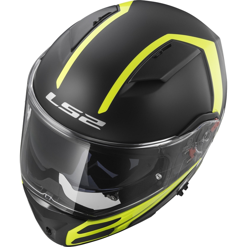 Billenő sisak LS2 FF324 Metro Rapid fekete-fluo sárga eladó kiárusítás