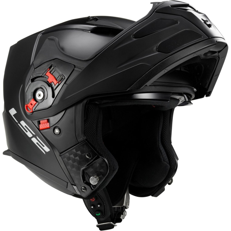 Billenő motoros sisak LS2 FF324 Metro fekete matt