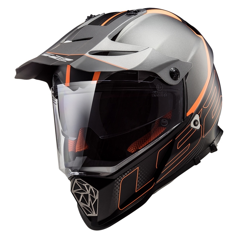 Enduro sisak LS2 MX436 Pioneer Element fekete matt eladó kiárusítás