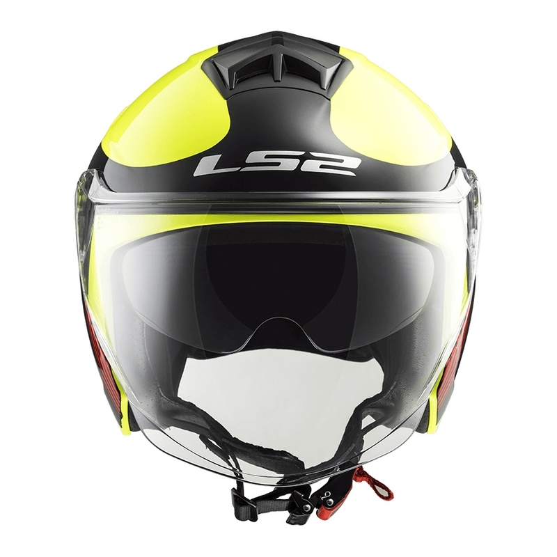 Motoros sisak nyitott LS2 OF573 Twister sík