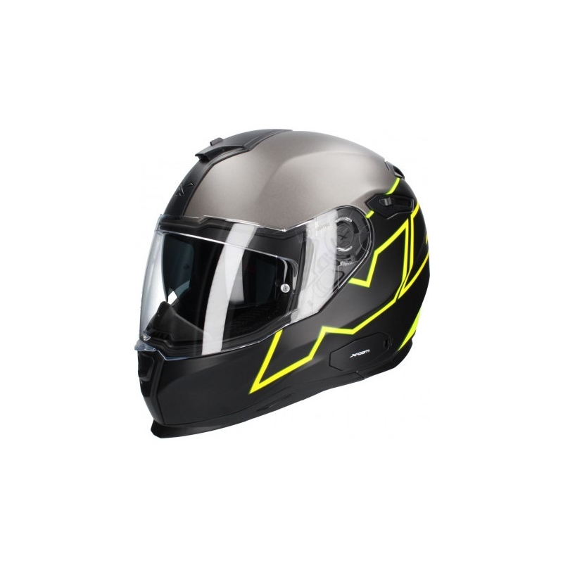 Motorkerékpár sisak Nexx SX 100 Orion fekete-fluo sárga eladó kiárusítás